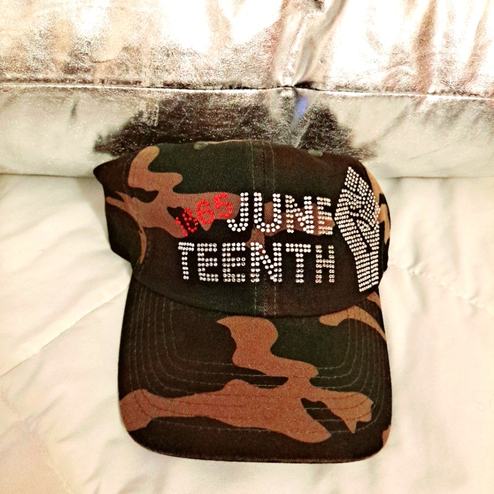 Juneteenth Camo hat
